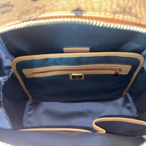 Large Cognac MCM Bag - Picture 6 of 7